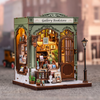 DIY Book Nook - Gallery Bookstore | Cutebee miniaturní domeček 3D puzzle