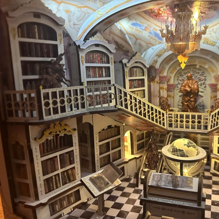 DIY Book Nook - Knihovna bohů Library of Gods MAX | MiniCity