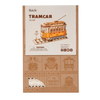 Historická tramvaj Vintage – 3D puzzle Rolife, DIY model