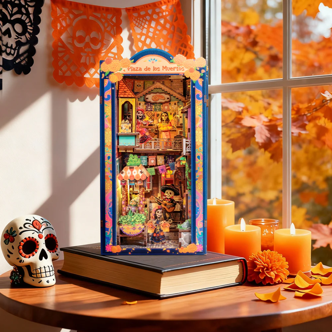 Plaza de los Muertos - DIY Book Nook | CuteBee – nápad na dárek