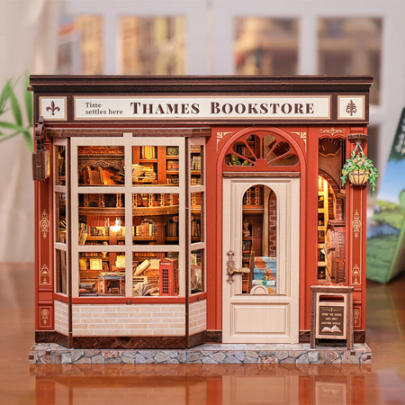 Thames Bookstore - DIY Book Nook | Cutebee