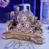 Dřevěná kuličková dráha 3D puzzle Gear Ball Challenge | ROKR