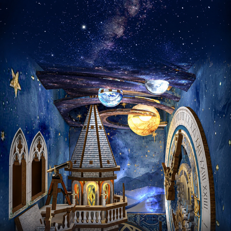 Stellar Castle – DIY Book Nook Minicity | 3D puzzle Dárek