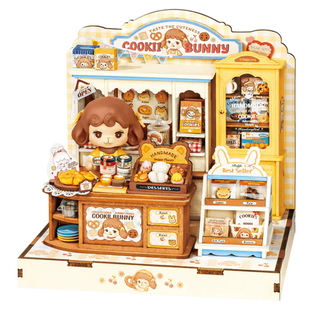 Cookii Bunny’s Cookie Shop - Mini domeček 3D | Rolife