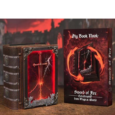 Sword of Fire – DIY Book Nook Minicity | 3D puzzle Dárek