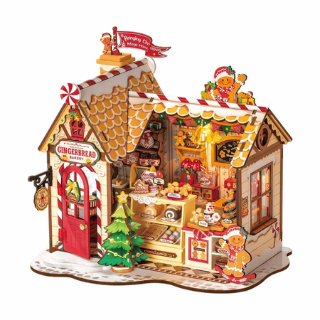 Gingerbread Bakery – Mini domeček 3D | Rolife