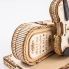 Dřevěná sada Puzzle 3D - Housle Robotime
