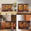 DIY miniaturální domeček - Corner Coffee Shop | The Miniature House Cutebee