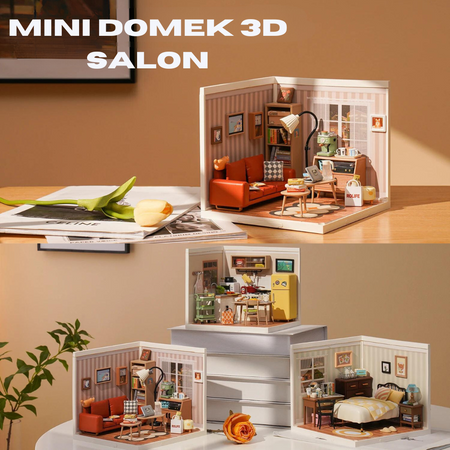 Mini dům 3d - Cozy Living Lounge | Rolife