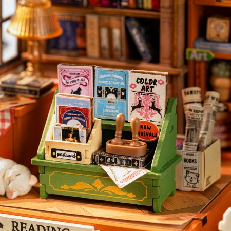 Mini dům 3D - The Muse Bookshop | Rolife