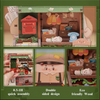 Dřevěný set Puzzle 3D - Stojan na novinky