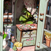Vánoční sada Book Nook - Champs-Elysees květinářství | Cutebee