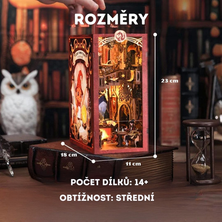 DIY Book Nook -  Flame Dragon | Cutebee 3D Mini dům