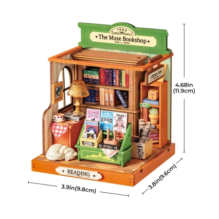 Mini dům 3D - The Muse Bookshop | Rolife