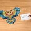 Dřevěné Puzzle - Sova | ROWOOD Rolife