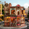 Dream Coffee Factory – 3D puzzle Rolife, kavárna s LED (593 dílků)