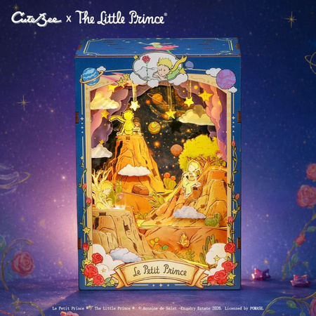 The Little Prince and the Rose – DIY Book Nook Cutebee | 3D puzzle Dárek