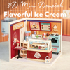 Mini 3D dům - Flavorful Ice Cream | Rolife