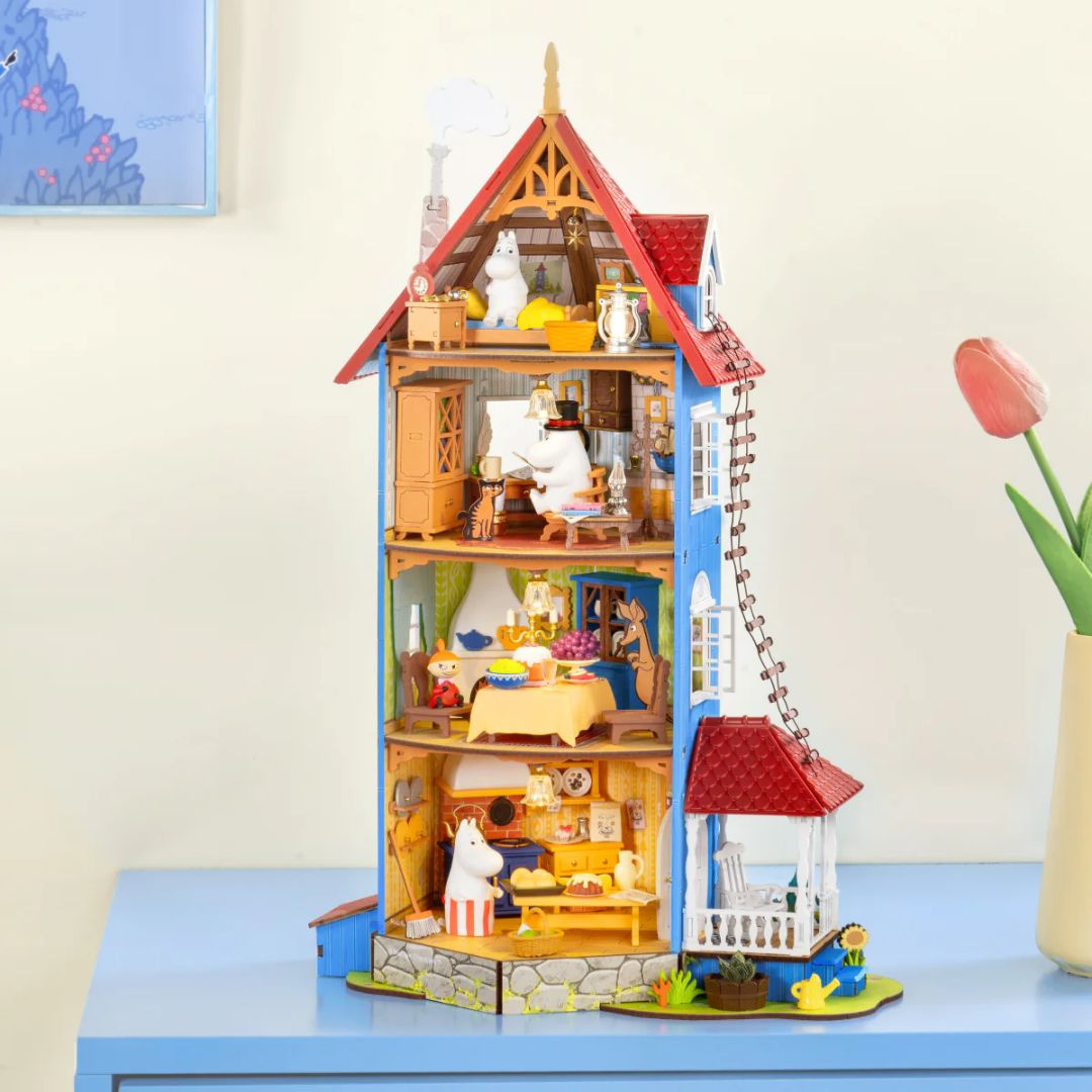 Světlo v každém koutě – DIY Miniaturní domeček - Moominhouse | Rolife