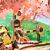 Dřevěná sada Puzzle 3D - Sakura Dream Tour | Rolife