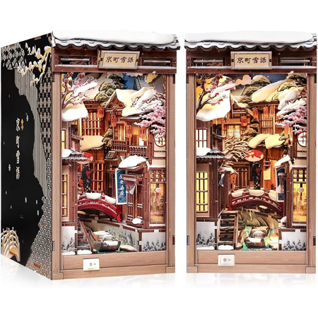 Kyoto Snow Whisper - DIY Book Nook | Cutebee