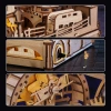 Dřevěná sada Puzzle 3D - Marble Travel London | ROKR