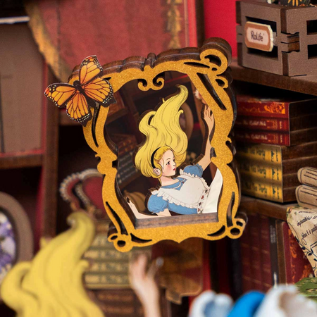 DIY Book Nook - Fall Into Wonder | Rolife Miniature House