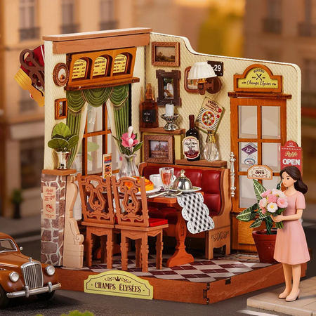 Miniaturní Domecek 3D - Champs-Élysées Bistro | Rolife
