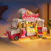 Zmrzlinový food truck Beverly's – 3D puzzle Rolife s LED