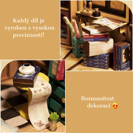 DIY Book Nook - Shakespeare Bookstore | Rolife