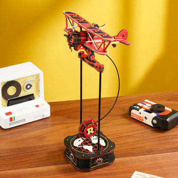 Sky Captain, kyvadlové letadlo – 3D puzzle ROKR, balanc