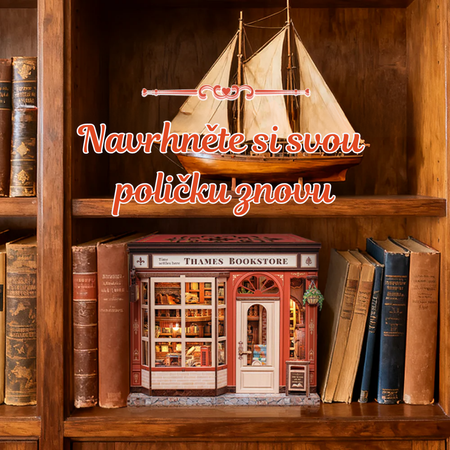 Thames Bookstore - DIY Book Nook | Cutebee