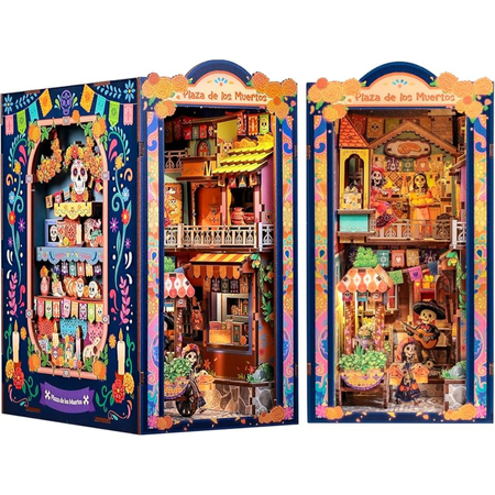 Plaza de los Muertos - DIY Book Nook | CuteBee