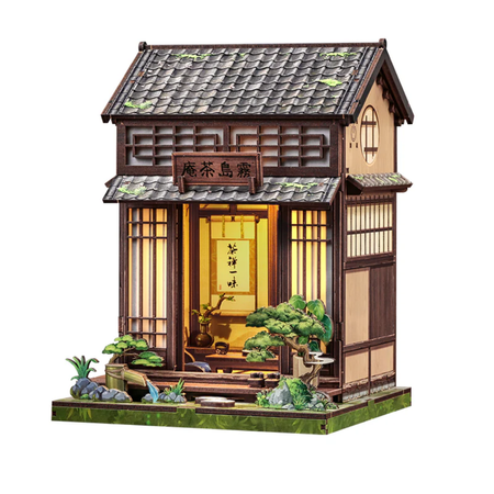DIY Book Nook - Kirishima Cha-an Cutebee Puzzle 3D