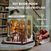 DIY Book Nook - Gallery Bookstore | Cutebee miniaturní domeček 3D puzzle