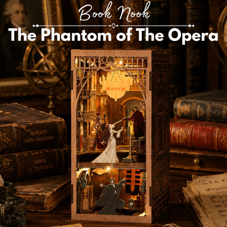 DIY Book Nook - The Phantom of the Opera | MiniCity