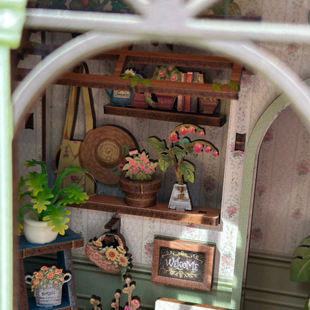 Vánoční sada Book Nook - Champs-Elysees květinářství | Cutebee