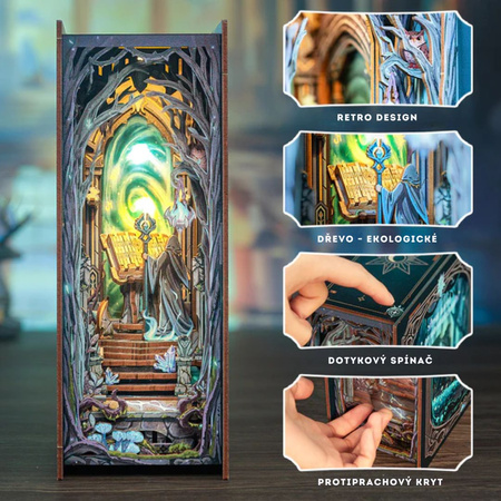 DIY Book Nook - Gate Of The Wonderland | Cutebee