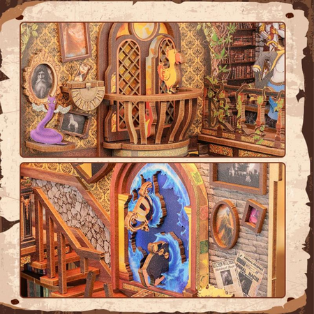 DIY Book Nook - Fantastic Animal | Cutebee