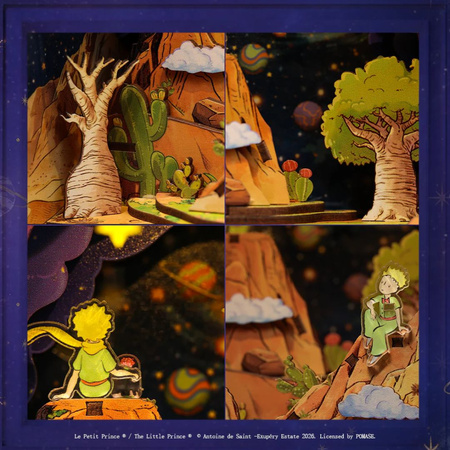 The Little Prince and the Rose – DIY Book Nook Cutebee | 3D puzzle Dárek
