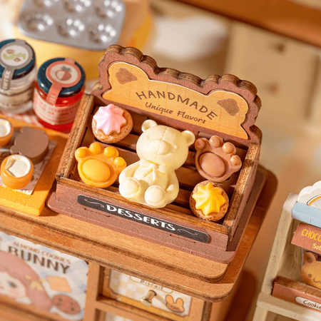 Cookii Bunny’s Cookie Shop - Mini domeček 3D | Rolife