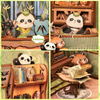 DIY Book Nook - Knihkupectví Panda | Cutebee
