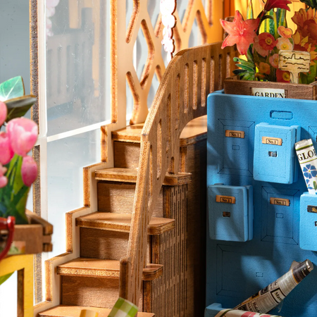 DIY Book Nook - Winter Garden | Rolife