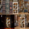DIY Book Nook - Právnická knihovna Law Library | MiniCity