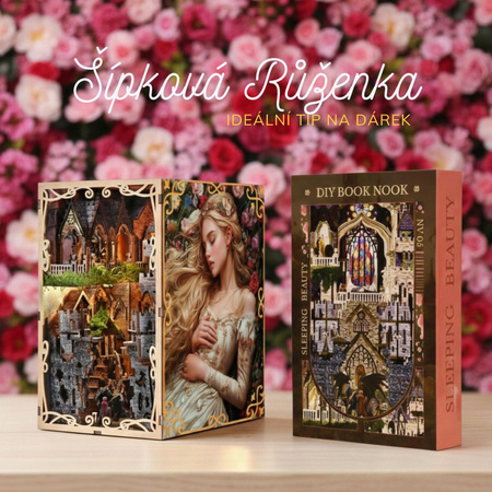 DIY Book Nook - Sleeping Beauty | Mini City