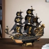 Dřevěná sada Puzzle 3D - Pirátská loď | Rokr gift dřevěné puzzle