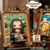 DIY Mini bloky 3D obraz - Mona Lisa