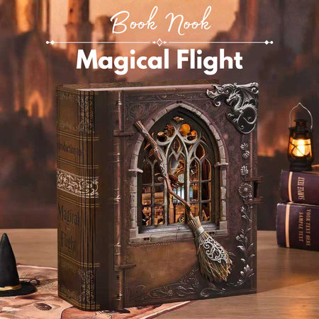 Magical Flight – DIY Book Nook Minicity | 3D puzzle Dárek