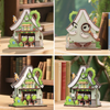 Dřevěná stavebnice Puzzle 3D - Knihkupectví