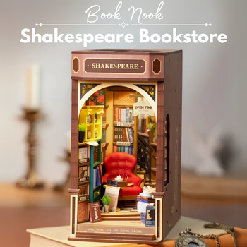 DIY Book Nook - Shakespeare Bookstore | Rolife